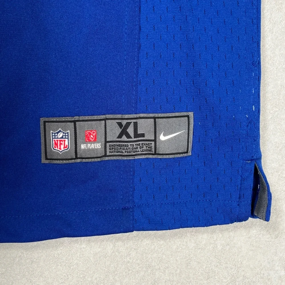 New York NY Giants Nike Football Jersey Youth XL Blue Odell Beckham Jr On Field